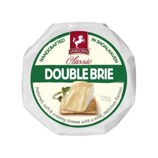 Picture of Unicorn Double Brie Cheese 125G