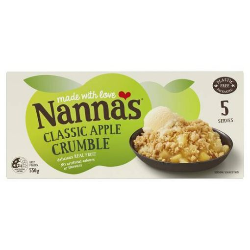 Picture of Nanna Crumble Apple 550Gm