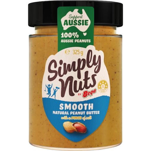 Picture of Bega Simply Nuts Smooth Natural Peanut Butter 325G