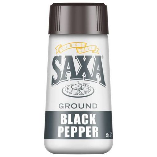 Picture of Saxa Pepper Black Ground 50Gm
