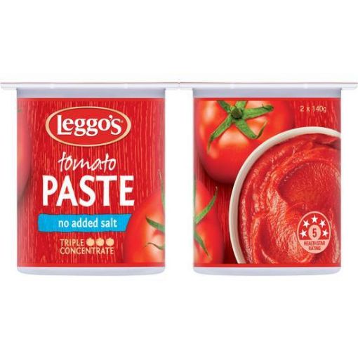 Picture of Leggos Tomato Paste Nas 2X140g