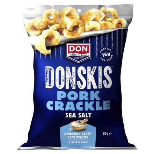 Picture of Dona Donski Pork Crackle Sea Salt 50G
