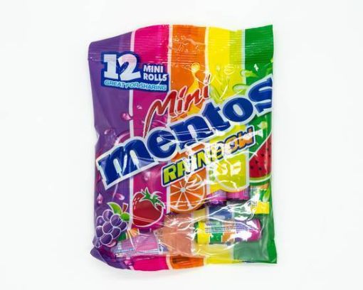 Picture of Mentos Fruit Chews Rainbow Mini's (12 Pack) 120G