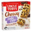 Picture of Uncle Tobys Muesli Bars Chewy Choc Chip 185G