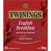 Picture of Twinings English Breakfast Tea Bags (10 Pack) 20G