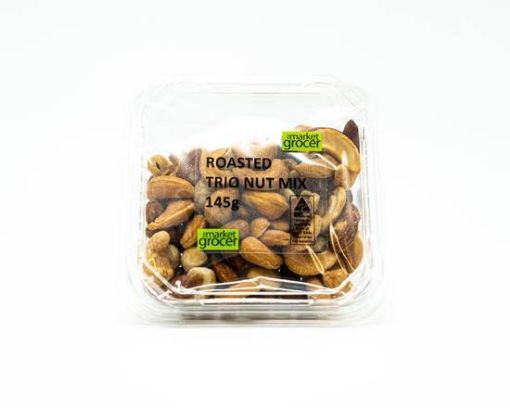 Picture of The Market Grocer Roasted Trio Nut Mix 145G
