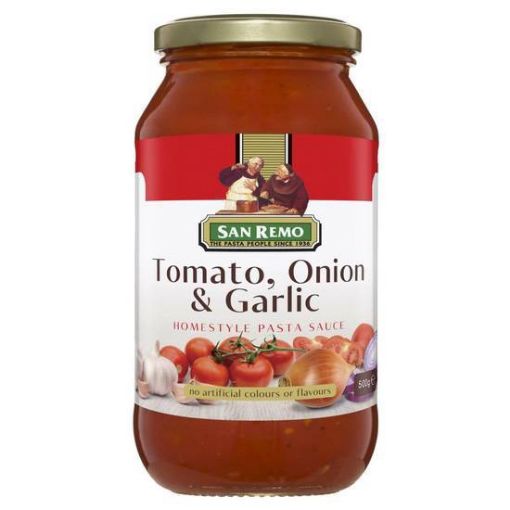 Picture of San Remo Chunky Tomato Onion & Garlic Pasta Sauce 425G