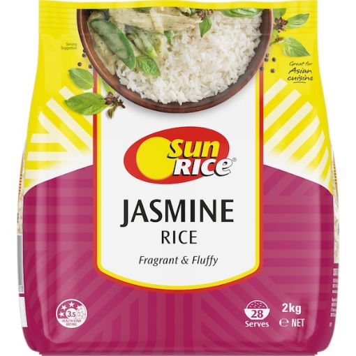 Picture of Sunrice Rice Jasmine 2Kg