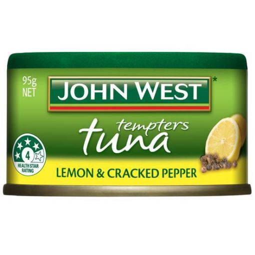Picture of John West Tuna Tempters Lemon & Cracked Pepper 95G