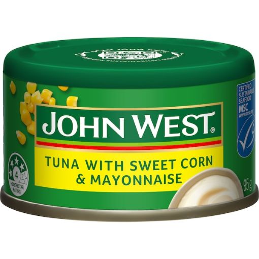 Picture of John West Sweet Corn & Mayonnaise Tuna Tempters 95G