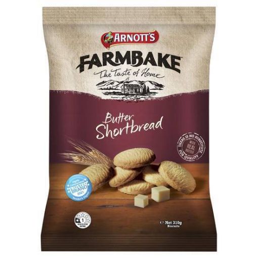 Picture of Arnotts Farm Bake Butter Shortbread 310Gm