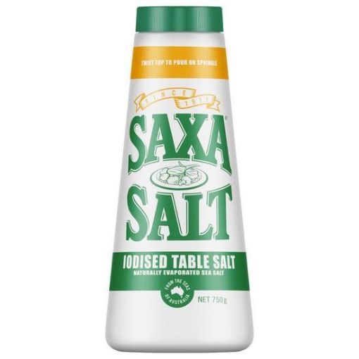 Picture of Saxa Iodised Table Salt Shaker 750G