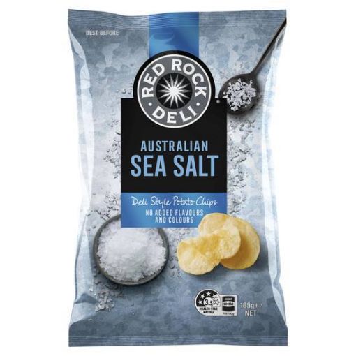 Picture of Red Rock Deli Chip Sea Salt 165Gm