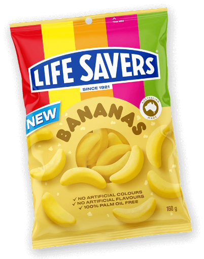 Picture of Life Savers Bananas 160Gm