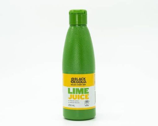 Picture of Black & Gold Juice Lime 250Ml
