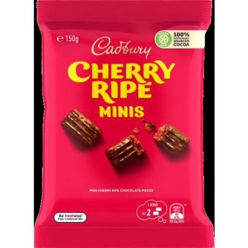 Picture of Cadbury Cherry Ripe Mini Plw 150Gm