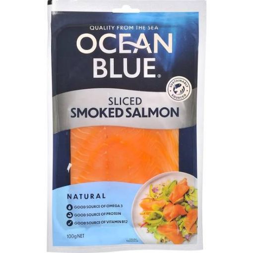 Picture of Ocean Blue Salmon Smoke 100Gm