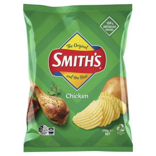 Picture of Smith's Crinkle Cut Potato Chips Chicken 170G