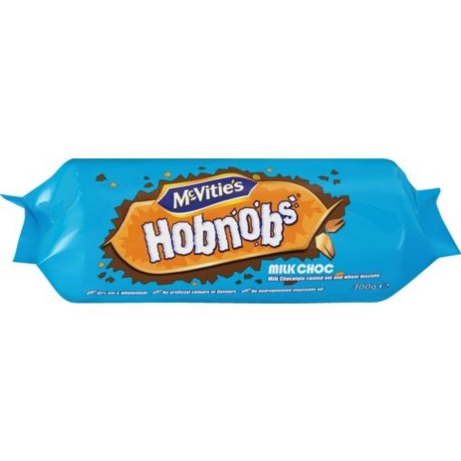 Picture of Mcvities Hobnobs Milk Chocolate 262Gm