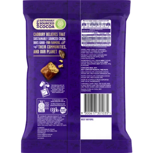 Picture of Cadbury Twirl Bites Caramilk 130G
