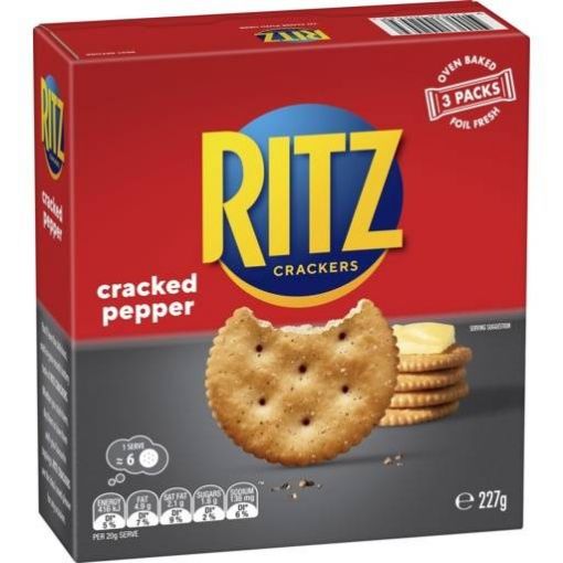 Picture of Ritz Cracker Pepper Black 227Gm