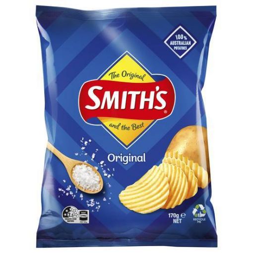 Picture of Smith's Crinkle Cut Potato Chips Original 170G
