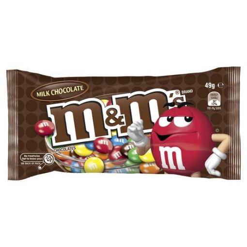 Picture of M&M's Pln Mlk Choc 49Gm