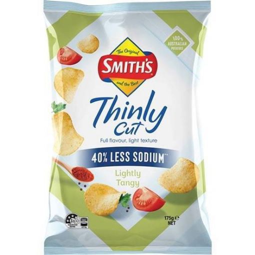 Picture of Smiths Thinly Light Tangy 175Gm