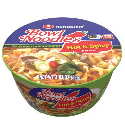 Picture of Bowl Noodle Hot Spicy 86G
