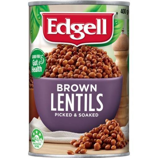 Picture of Edg Lentils Brown 400Gm