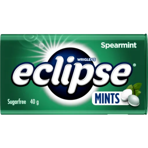 Picture of Eclipse Spearmint Flavoured Sugar Free Mints Tin 40G