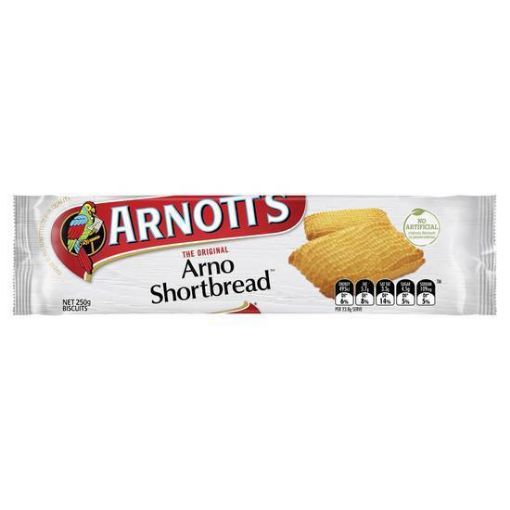Picture of Arnotts Arnott's Shortbread 250Gm