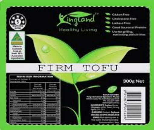 Picture of Kingland Tofu Firm 300Gm