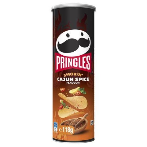 Picture of Pringles Chips Cajun Spice 118Gm