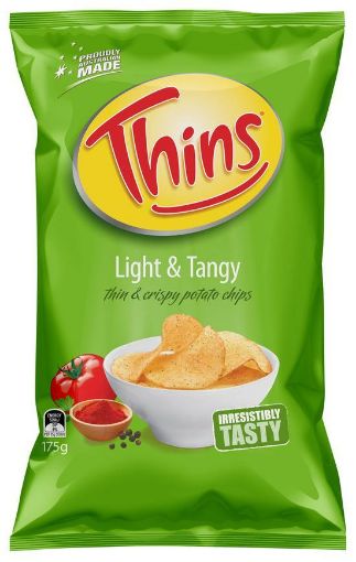 Picture of Thins Chips Light Tangy 175Gm