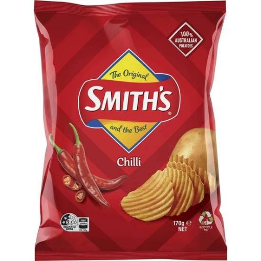 Picture of Smiths Crinkle Chilli 170Gm