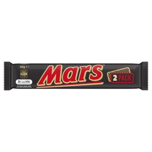 Picture of Mars Bar 2 Pack 64Gm