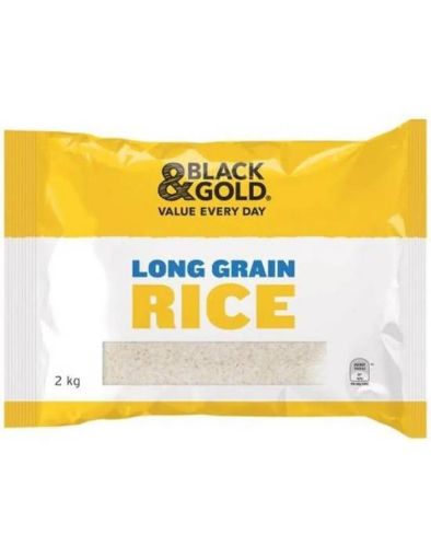 Picture of Black & Gold Rice Long Grain 2Kg