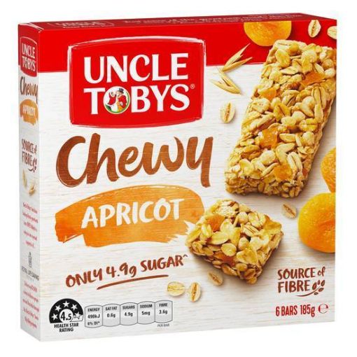 Picture of Uncle Toby Muesli Chewy Apricot 185Gm
