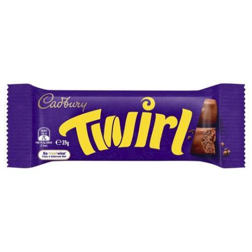 Picture of Cadbury Twirl Milk Chocolate Bar 39G