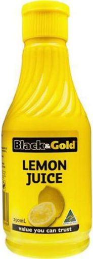 Picture of Black & Gold Lemon Juice 250Ml