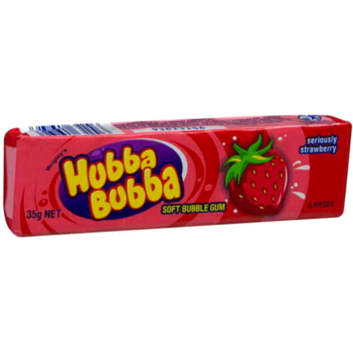 Picture of Wrigleys Hubba Bubba Strawberry 285 5Pc