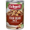 Picture of Edgell 4 Bean Mix Nas 400Gm