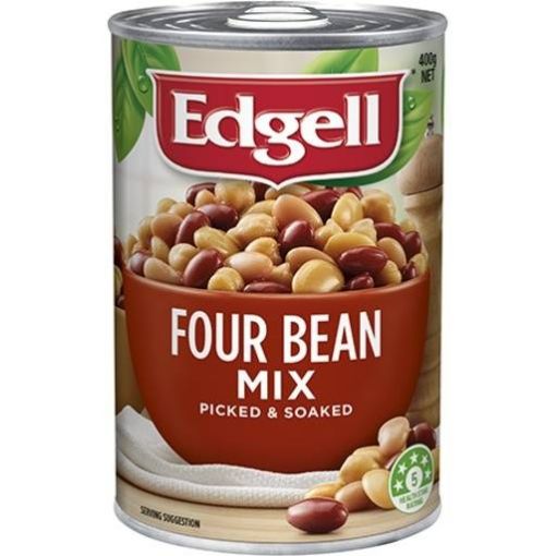 Picture of Edgell 4 Bean Mix Nas 400Gm