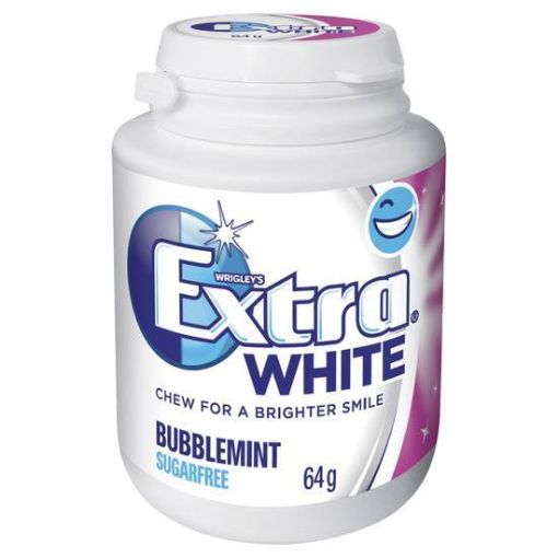 Picture of Wrigleys Extra Bubblemint Sugar Free Gum Bottle 46 Pieces