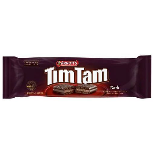 Picture of Arnotts Chocolate Tim Tam Dark 200Gm