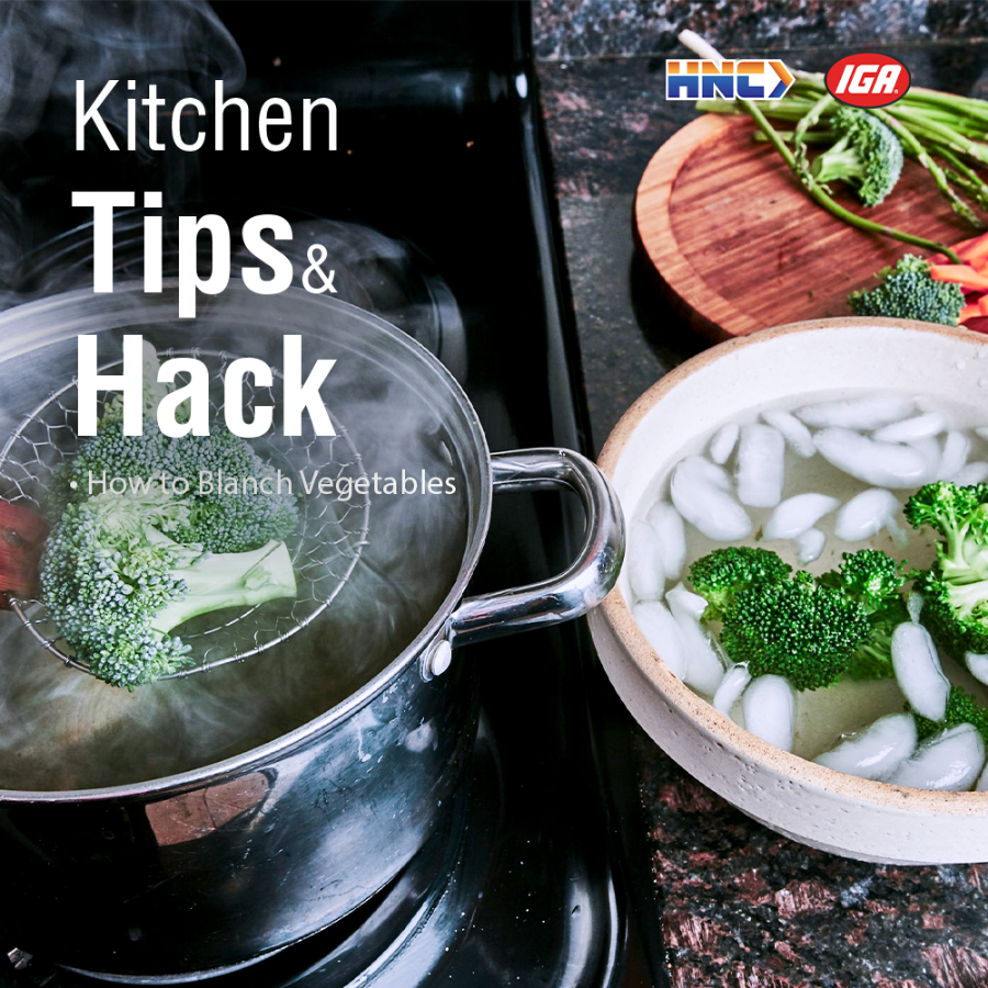 Kitchen Tips and Hacks: How to Blanch Vegetables