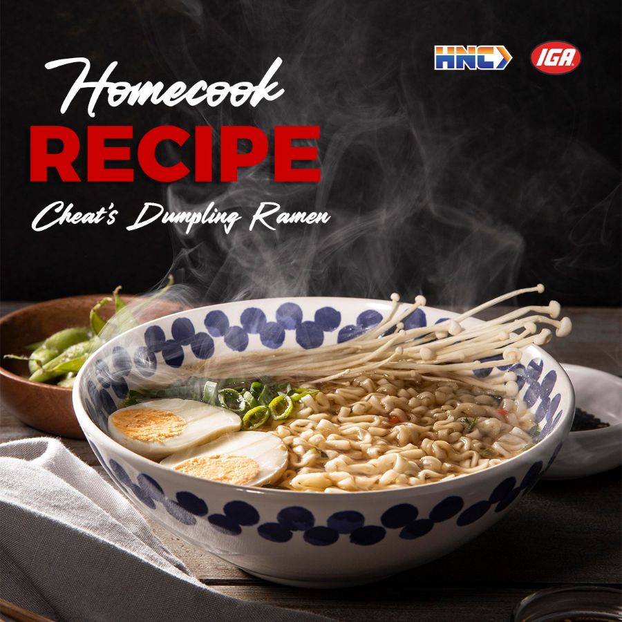 Homecook Recipe: Cheat’s Dumpling Ramen