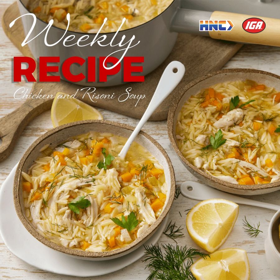 Weekly Recipe: Chicken and Risoni Soup: A Comforting Classic