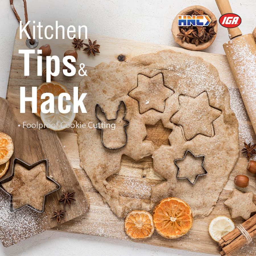 Kitchen Tips & Hacks: Foolproof Cookie Cutting